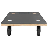 Transport Trolleys 2 pcs Rectangular 80x55x11.5 cm 154891
