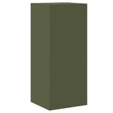 File Cabinet Olive Green 45.5 x 42 x 106.5 cm Cold-Rolled Steel 891620
