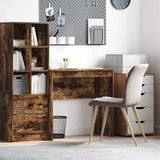 Desk Smoked Oak 80 x 40 x 76 cm 869390