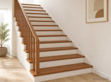 Stair Tread 2 pcs 120 x 30 x 2 cm Dark Brown Solid Oak Wood 3449296