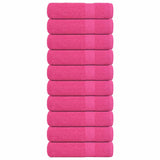 Hand Towels "FROGN" 10 pcs Pink 50x100 cm 360 gsm 137048