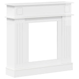 Fireplace Surround Gloss White 102 x 26 x 100 cm 8006646