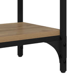 Console Table Artisan Oak 100 x 39 x 78.5 cm Engineered Wood 882807