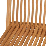 5 Piece Garden Dining Set Solid Teak Wood 3059601