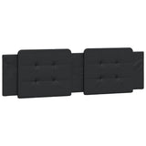 Bed Frame without Mattress "Zadar" Black 180x200 cm Super King Faux Leather 3208198