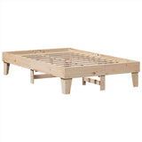 Bed Frame without Mattress 135x190 cm Solid Wood Pine 3308858