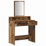 Dressing Table Old Wood 79 x 41 x 140 cm Engineered Wood 865143
