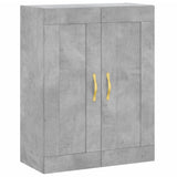 Highboard Concrete Grey 69.5x34x180 cm Engineered Wood 3199541