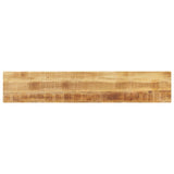 Table Top 180x40x3.8 cm Rectangular Solid Wood Rough Mango 371390