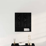 Wall Cabinet Black Oak 60 x 30 x 70 cm Engineered Wood 862798