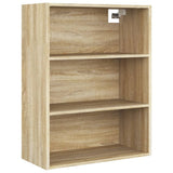 Hanging Wall Cabinet Sonoma Oak 69.5x32.5x90 cm 812315