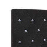 Headboard with Headboard Black 100 cm Faux Leather 42007083