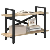 Bookshelf Sonoma Oak 100 x 33.5 x 64 cm Engineered Wood 883953