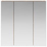 Bathroom Mirror Cabinet Old Wood 70 x 14.5 x 70 cm 889093