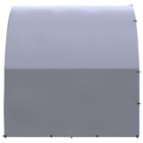 Outdoor Chicken Coop 3x24x2 m Galvanised Steel 3095480