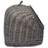 ZNTS Cat Transporter Grey 45x35x35 cm Natural Willow 170904