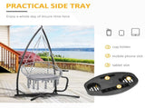 Hammock Chair Stand Only Construction Heavy Duty Metal C-Stand for Hanging Hammock Chair Porch Swing T3398P314150