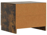 Bedside Cabinet 2 pcs Smoked Oak 43 x 34.5 x 44.5 cm 895686