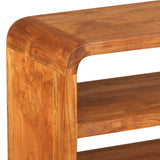 TV Cabinet Solid Wood Acacia 90x30x55 cm 244681