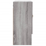 Wall Cabinet Grey Sonoma 60x31x70 cm Engineered Wood 829890