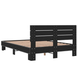 Bed Frame without Mattress Black 135x190 cm Double 3280162
