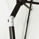 Parasol Sand White 3m Steel Pole 40770