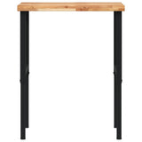 Workbench 80x60x cm Solid Wood Acacia Rectangular 3309692
