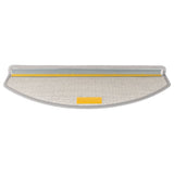 Carpet Stair Treads 15 pcs Light Grey 65x24x4 cm 133887