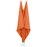 Collapsible Terrace Side Awning Terracotta 240x160 cm 44571