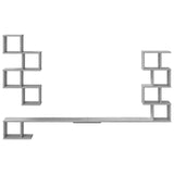 Wall-Mounted TV Shelf Grey Sonoma 180 x 15 x 94 cm 8012297