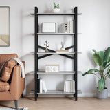 Bookshelf Grey Sonoma 100 x 33.5 x 178 cm Engineered Wood 883937