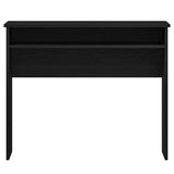 Desk Black Oak 90x50x74 cm Engineered Wood 862476