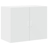 Highboard White 80x42.5x249 cm Engineered Wood 3281357