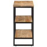 Console Table 100x35x70 cm Solid Rough Wood Mango 374075