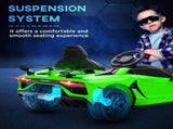 Lamborghini Licensed 12V kids Electric Car w/ Butterfly Doors, Remote, Music, Horn, Suspension T3398P348404