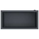 Garden Planter with LED 2 pcs Antracite 40 x 80 x 40 cm Steel 8008159