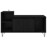 TV Cabinet Black Oak 100 x 35 x 55 cm Engineered Wood 882722