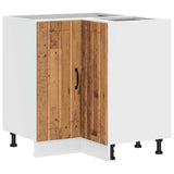 Kitchen Corner Base Cabinet Lucca Old Wood Engineered Wood 853755