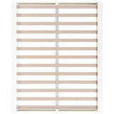 Bed Frame without Mattress White 160x200 cm Solid Wood 820667