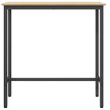 Table Sonoma Oak 100 x 40 x 100.5 cm Engineered Wood and Steel 873739