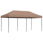 Foldable Party Tent Pop-Up Brown 580x292x315 cm 4004940