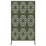 Privacy Screen Olive 100 x 50 x 180 cm Steel 868587
