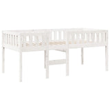 Children's Bed without Mattress White 75x190 cm Solid Wood Pine 855022