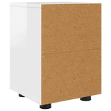 Bedside Tables 2 pcs High Gloss White 30.5 x 30 x 43 cm 888806