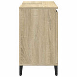 Bathroom Cabinet Sonoma Oak 65x33x60 cm Engineered Wood 847405