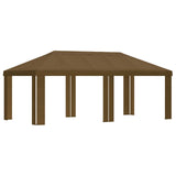 Gazebo Cover 6 x 3 m Taupe Polyester 190 gsm 900428