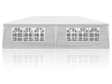 10'x20' Outdoor Party Tent with 6 Removable Sidewalls, Waterproof Canopy Patio Wedding Gazebo, White 98579076
