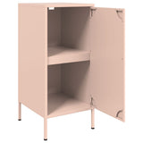 Sideboards 2 pcs Pink 36x39x79 cm Steel 843015