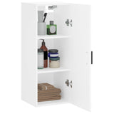 Wall Mounted Cabinet White 34.5x34x90 cm 828852