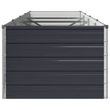 Raised Garden Bed Anthracite 320 x 80 x 55 cm cold-rolled steel 8006422